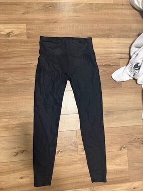 CRZ YOGA Black High-Waist Leggings